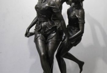 和林格爾住宅小區(qū)跳舞雕塑