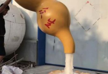 運城企業葫蘆雕塑