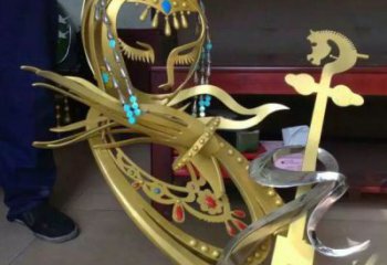 舟山公園臉譜雕塑